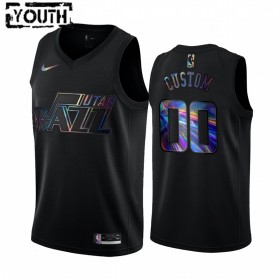Camiseta Niños Utah Jazz Personalizadas Iridescent HWC Collection Swingman